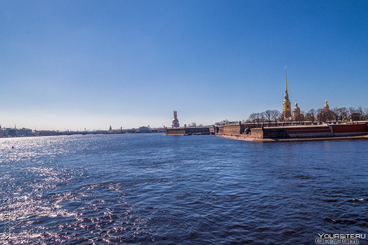 Река Нева в Санкт-Петербурге
