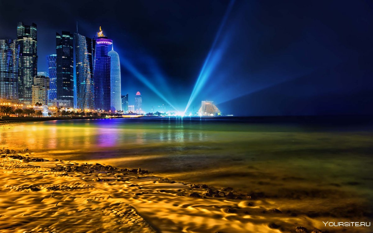 Доха (Катар) персидский залив