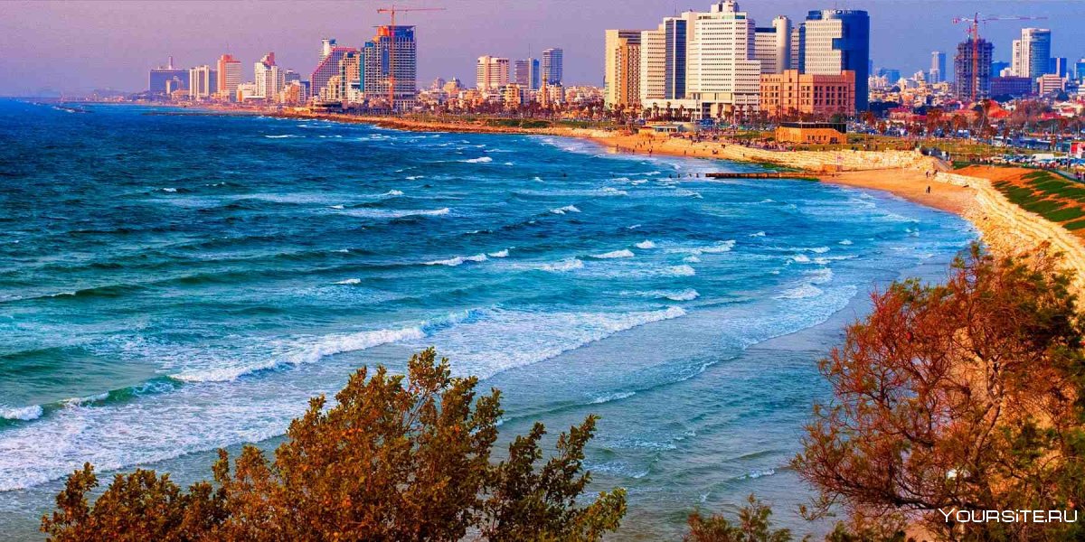 Средиземное море Тель-Авив