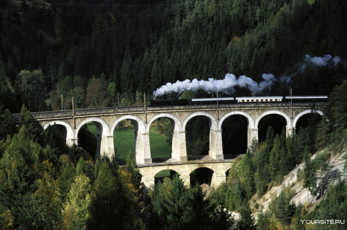 Железная дорога Земмеринг ЮНЕСКО Австрия