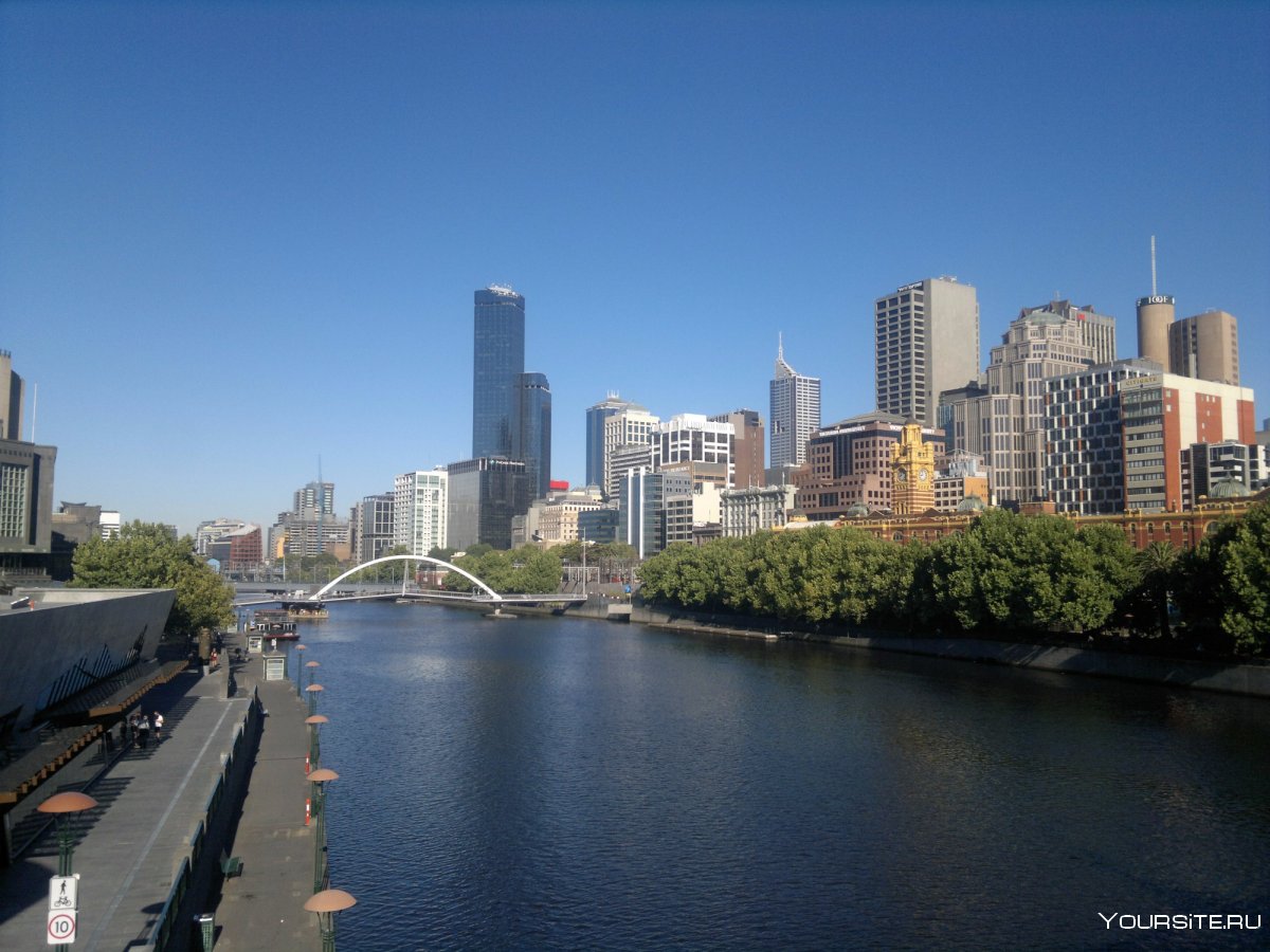 Мельбурн панорама