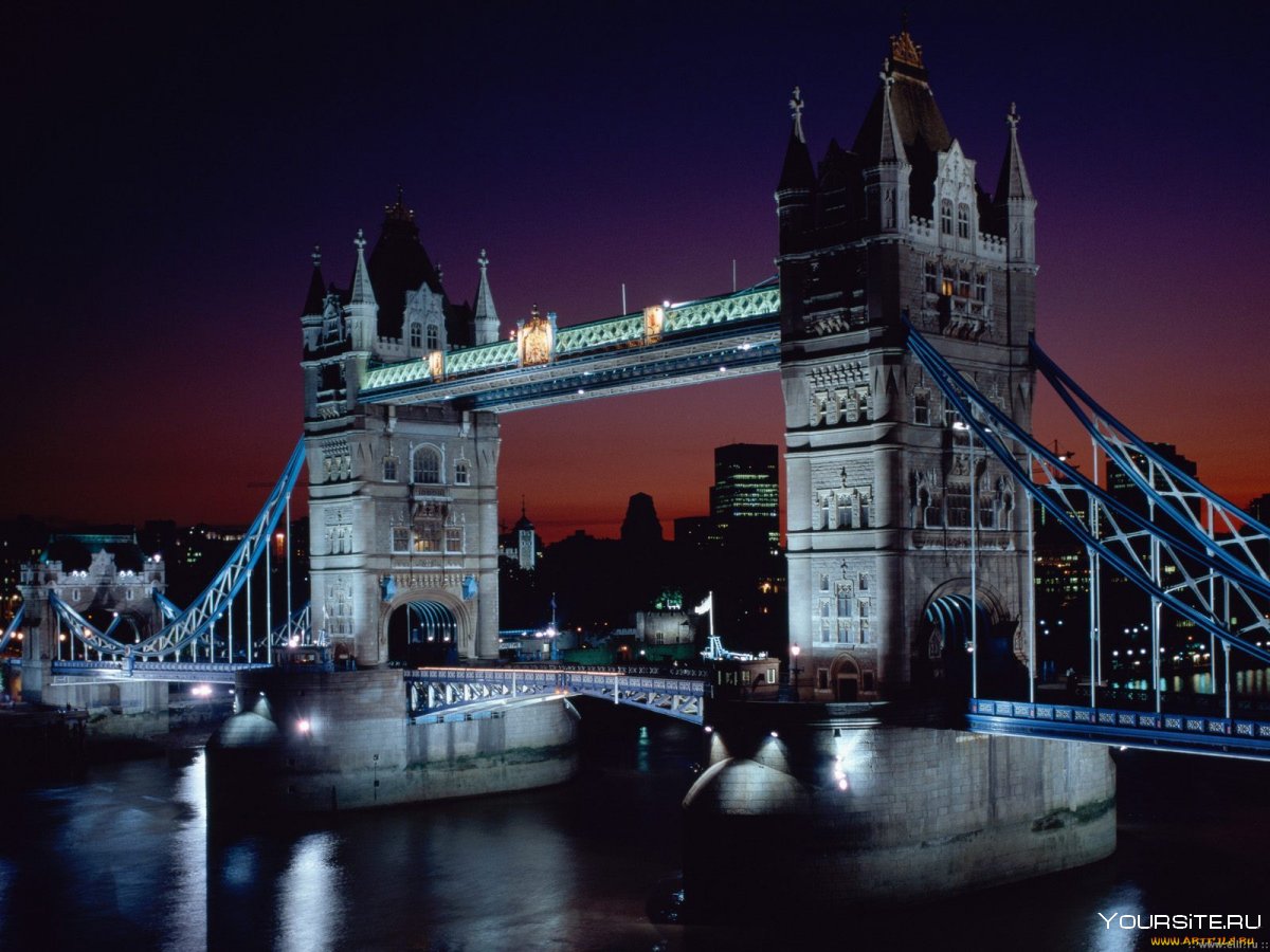 Достопримечательности Лондона Тауэрский мост