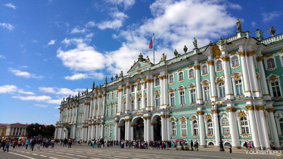 Зимний дворец в Петербурге (1762 г.)
