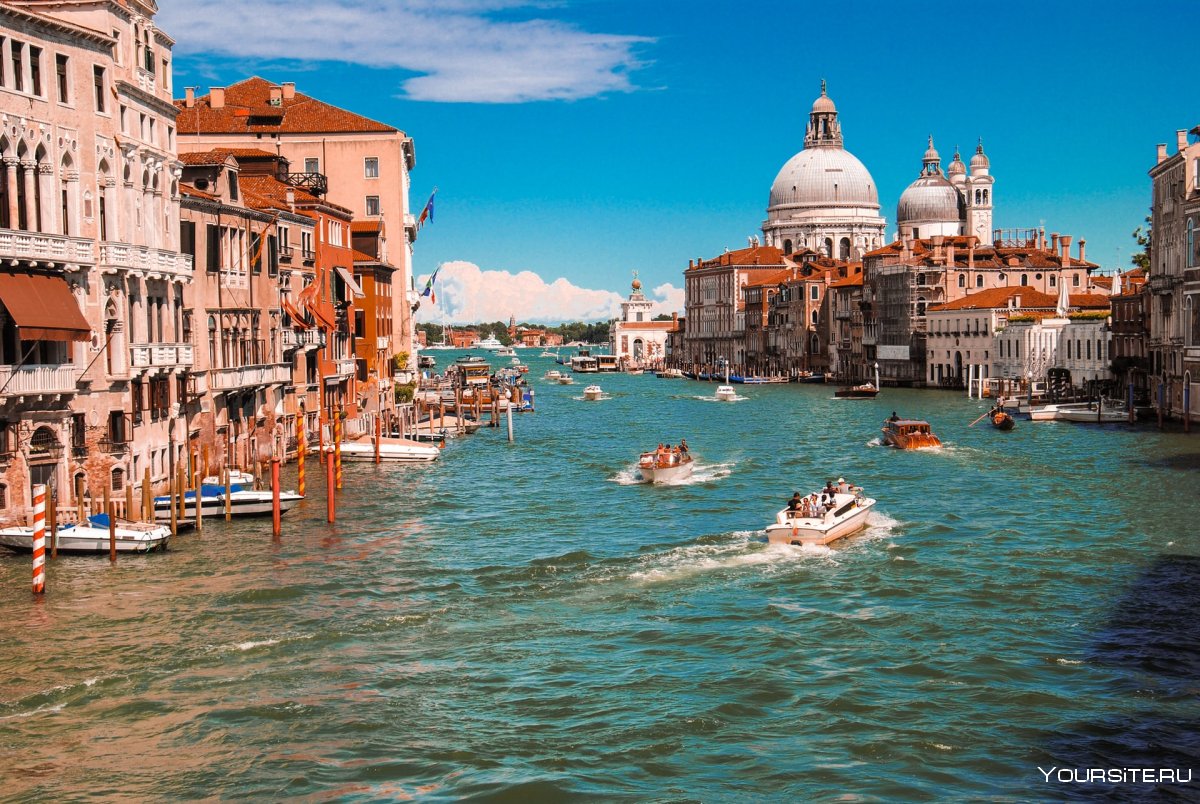 Туристы Италия Венеция