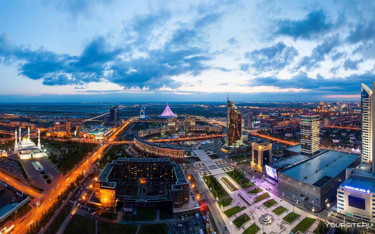 Астана панорама