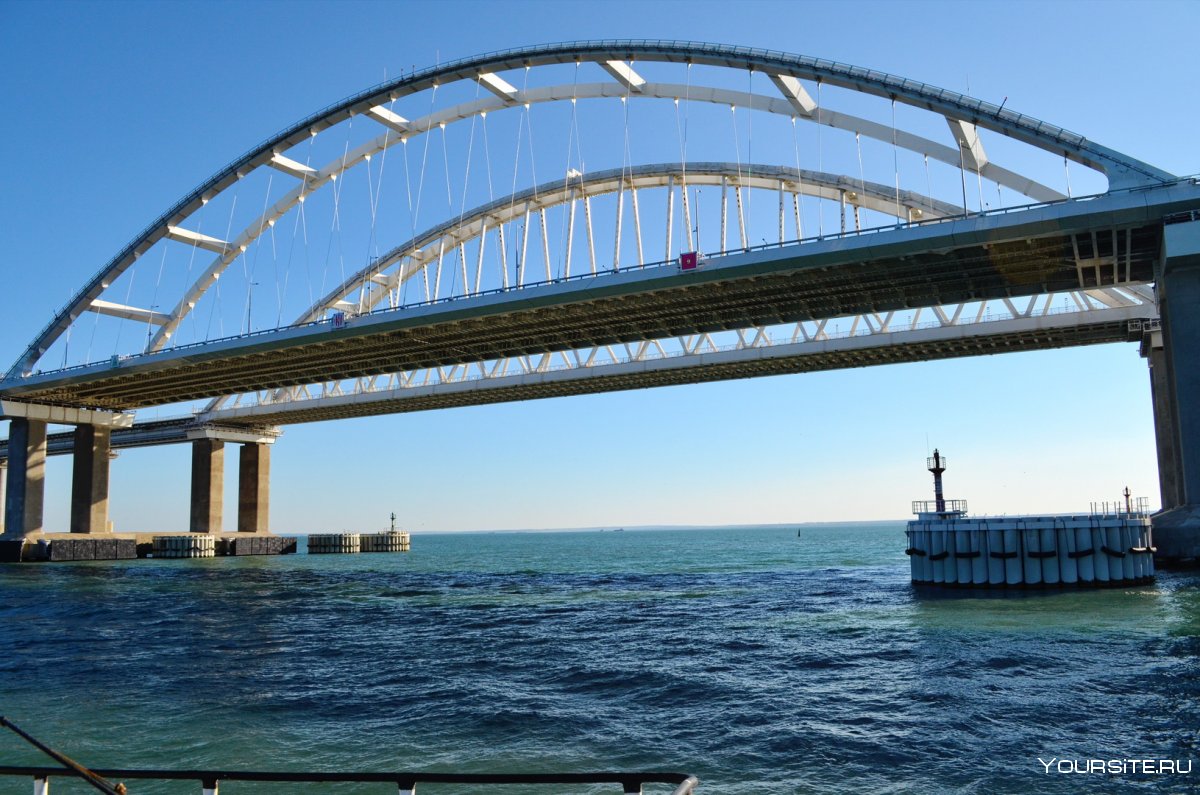 Крымский мост морская прогулка