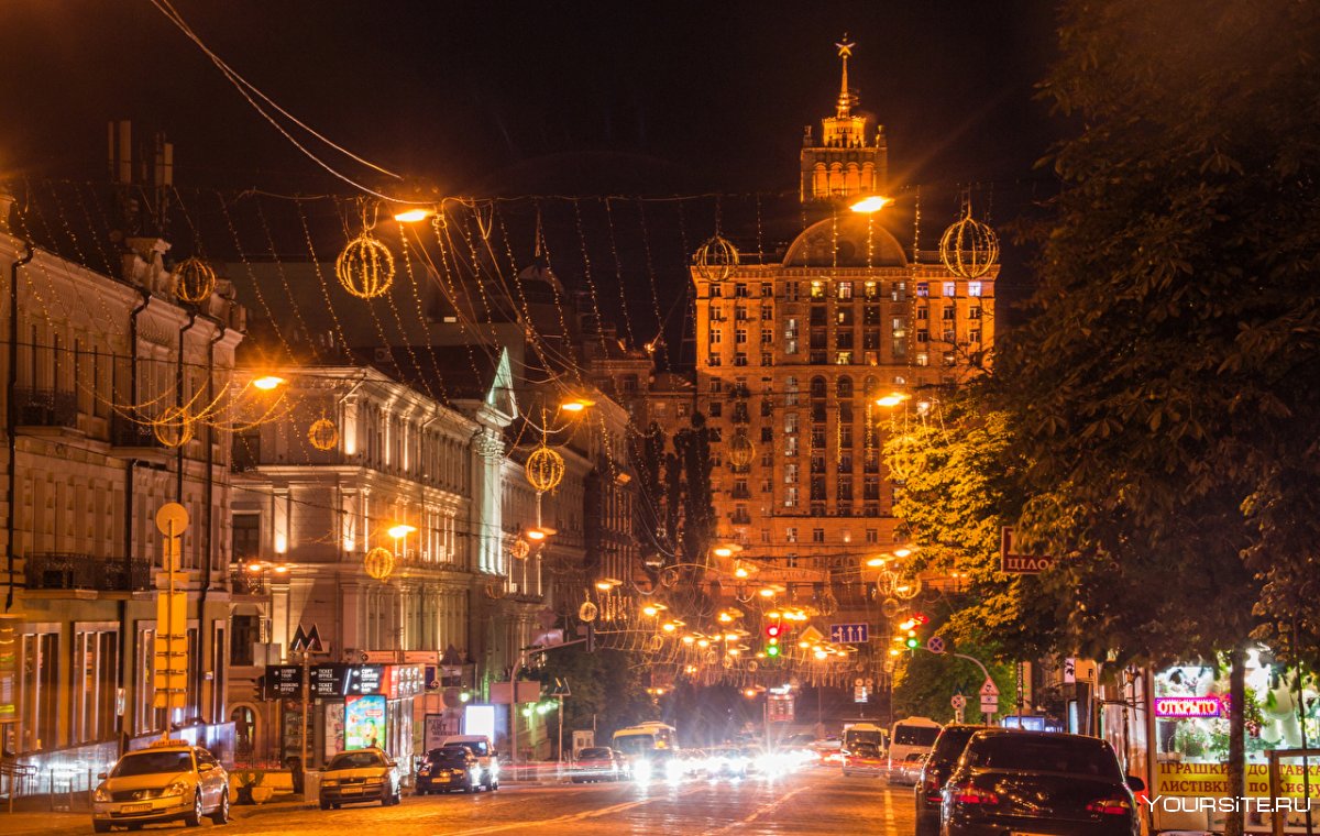 Украина Киев улицы