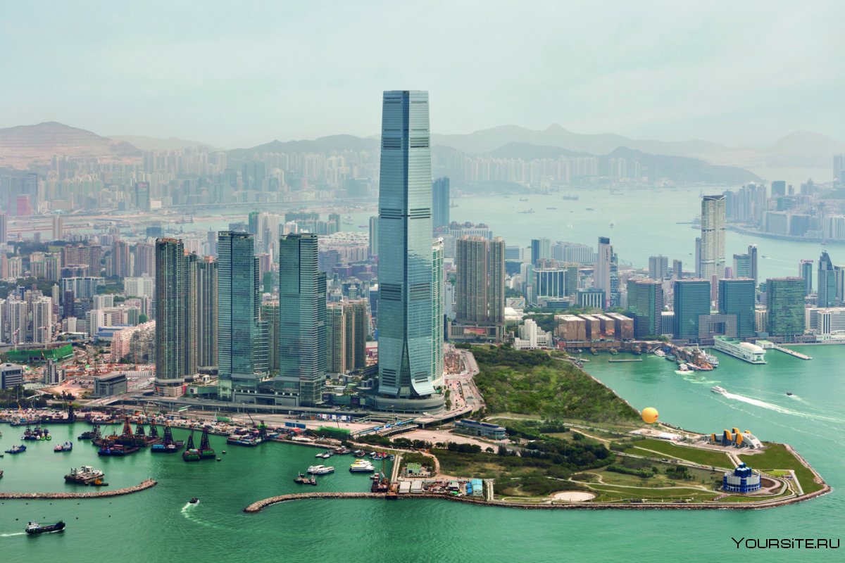 Международный коммерческий центр (484 м). Гонконг, Китай