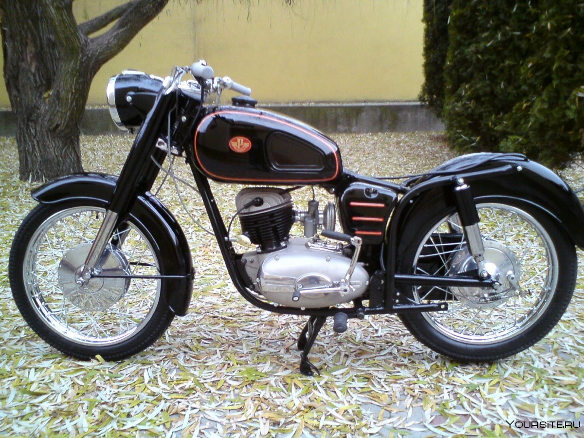 Мотоцикл Ява 1974 года