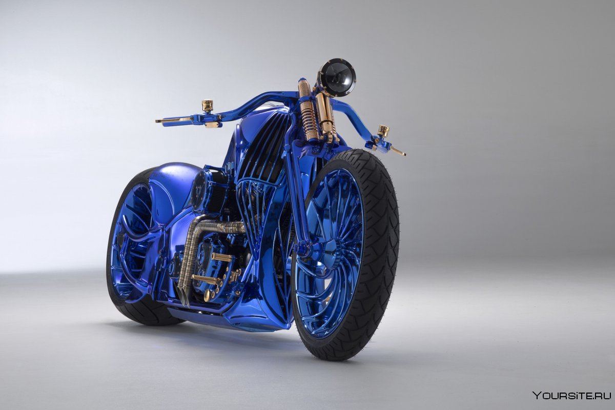 Мотоцикл Harley Davidson Blue Edition