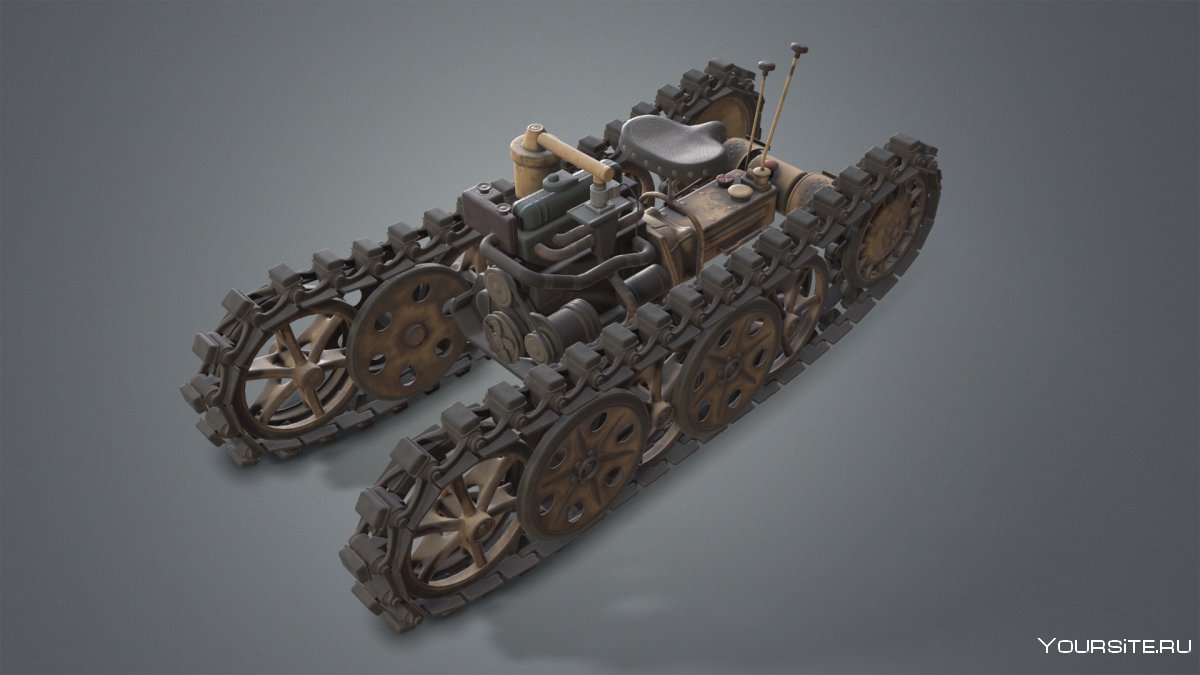 Полугусеничный мотоцикл SDKFZ 2