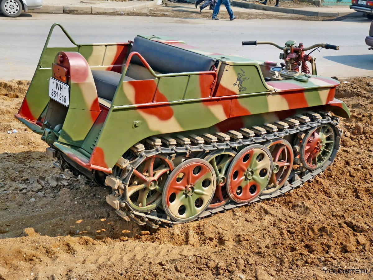 Гусеничный мотоцикл SDKFZ 2