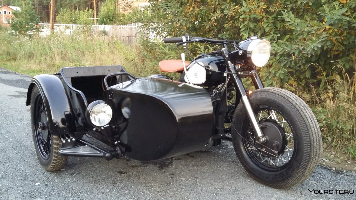 Урал Bobber с коляской