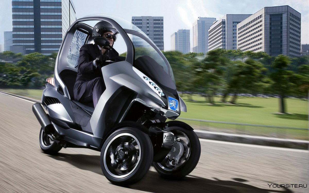 Peugeot hymotion3 Compressor Concept