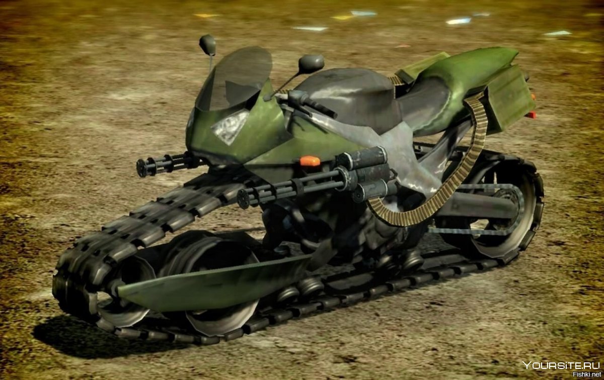 Гусеничный мотоцикл Hyanide