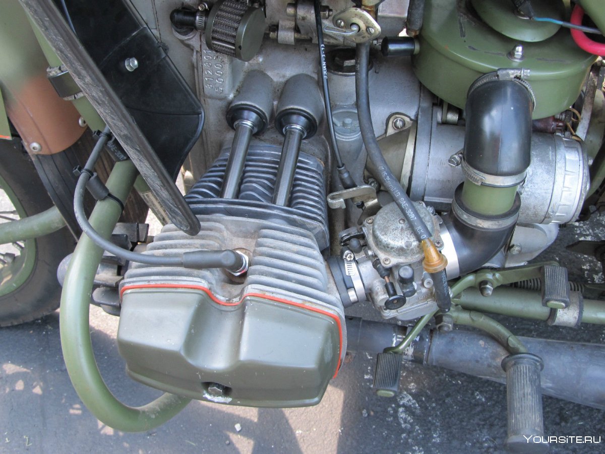 Двигатель мото Урал м66