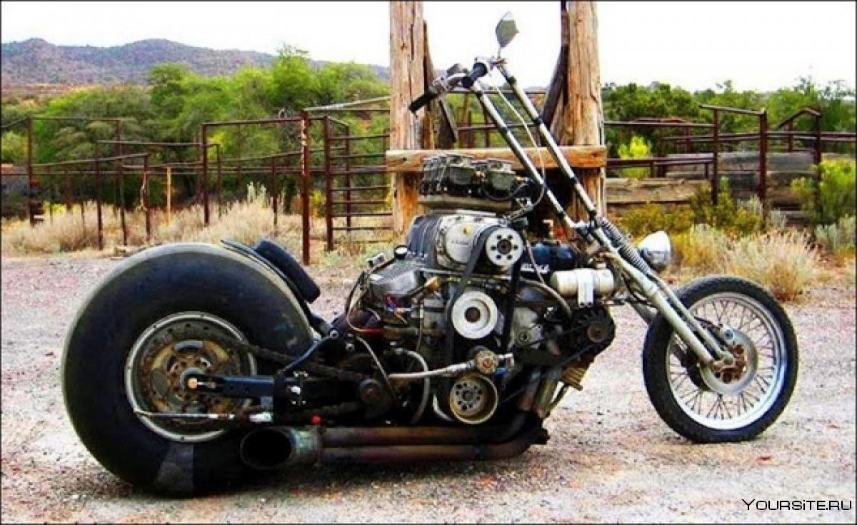 Мотоцикл Урал с v8