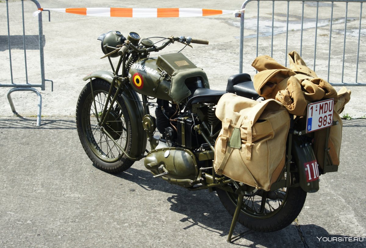 Немецкий мотоцикл 2-й мировой войны