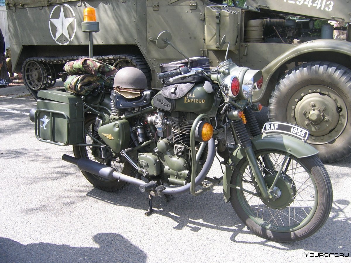 Американский военный мотоцикл