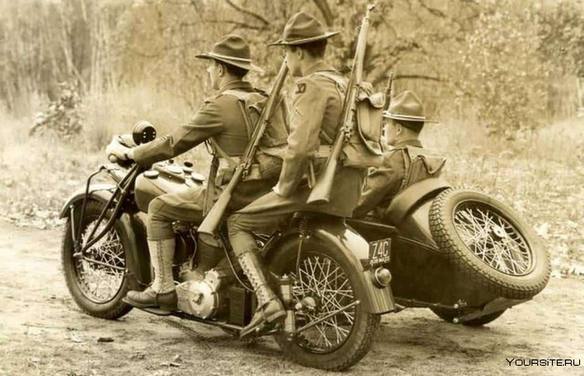Мотоциклы Индиан первая мировая война