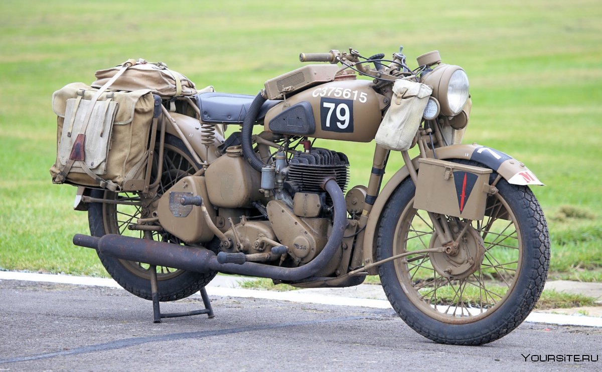Немецкий мотоцикл 2-й мировой войны БМВ