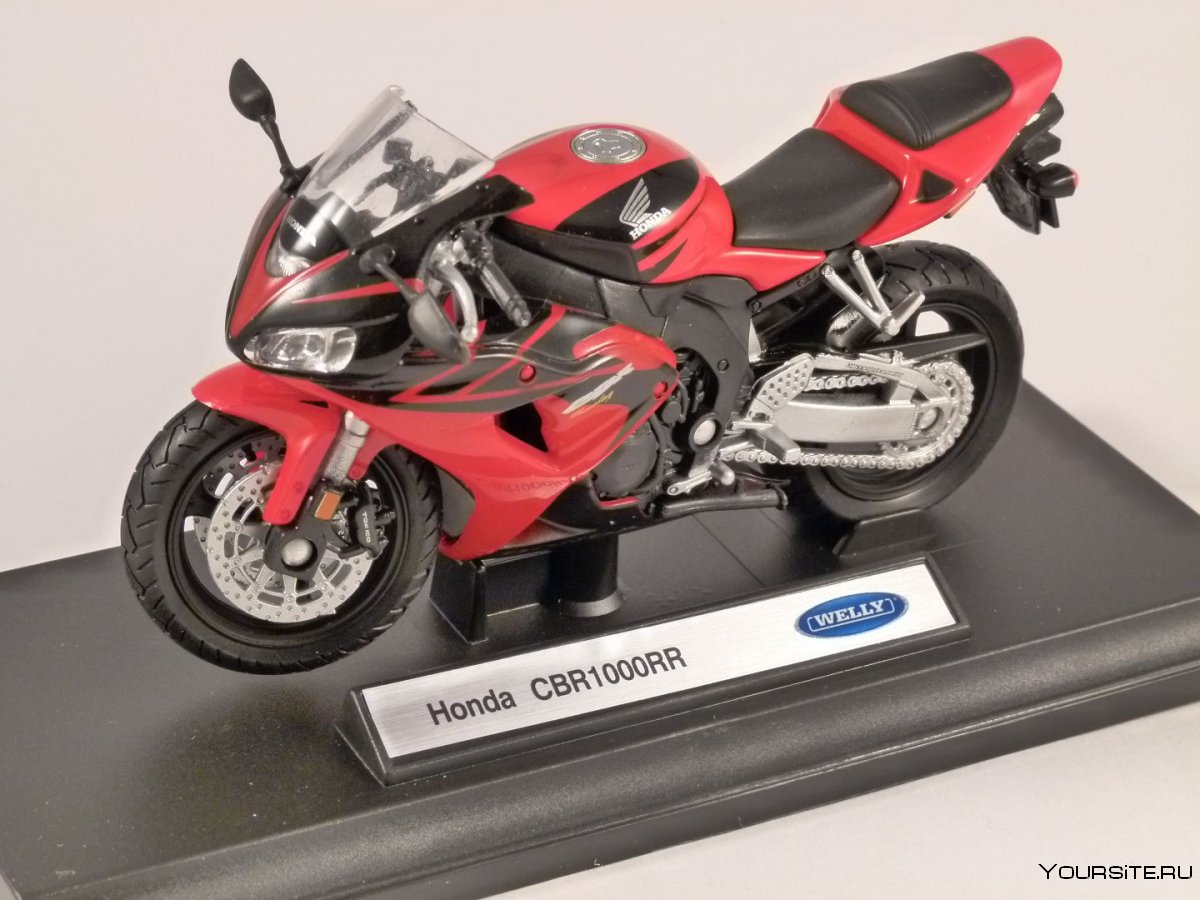 Игрушка модель мотоцикла 1:18 Honda cbr1000rr