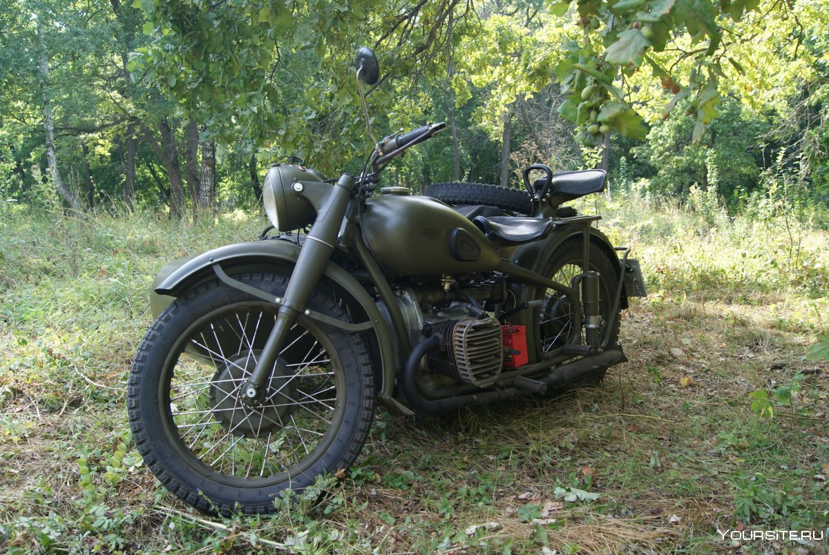 Урал военный 44 мотоцикл