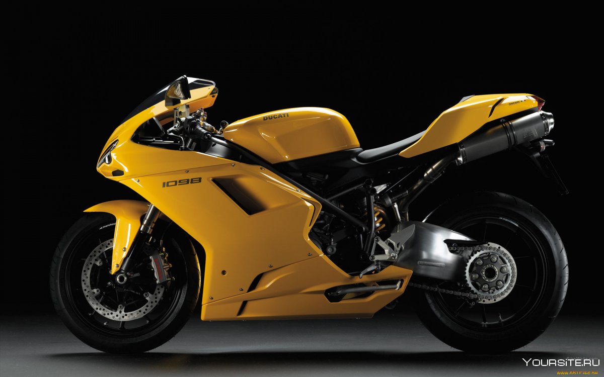 Ducati 1098 жёлтый