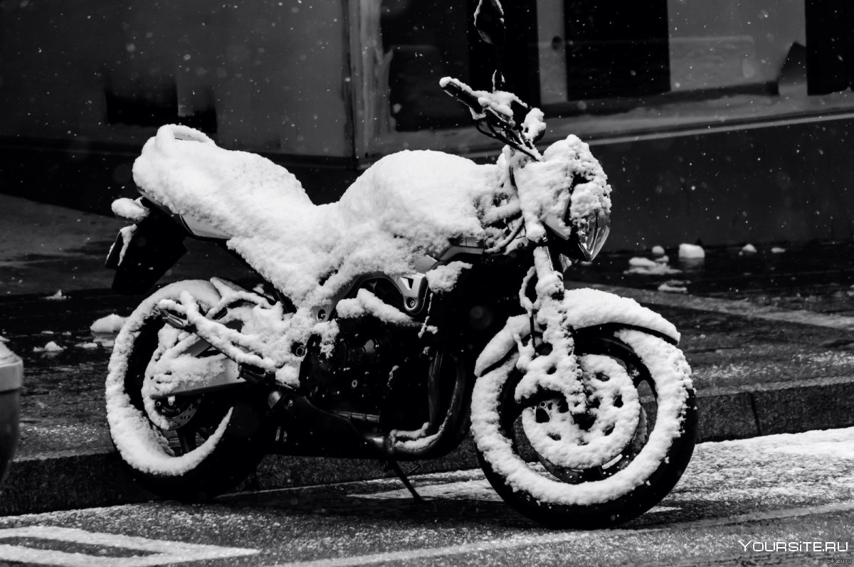 Зимнее хранение мотоцикла