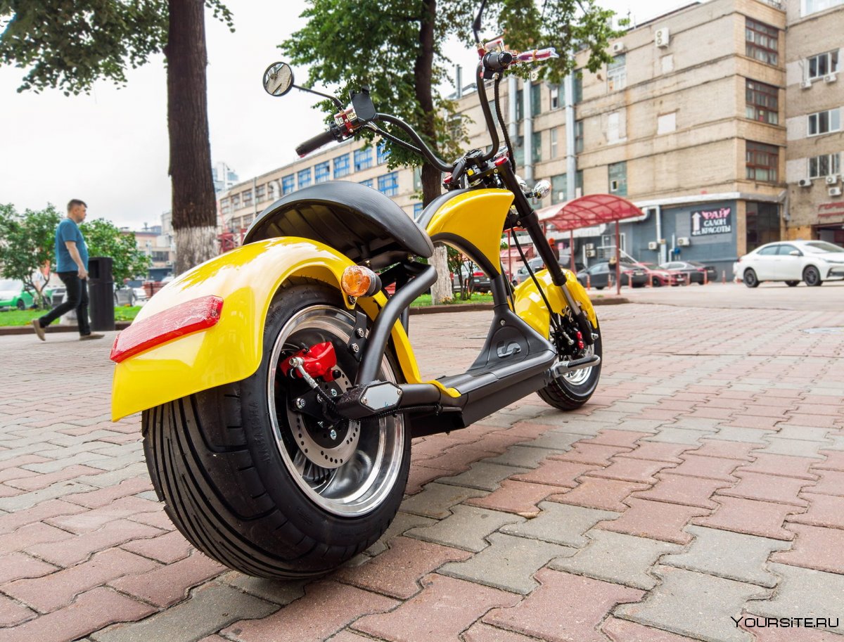 Электроскутер citycoco Harley Chopper 1500w. 20ah
