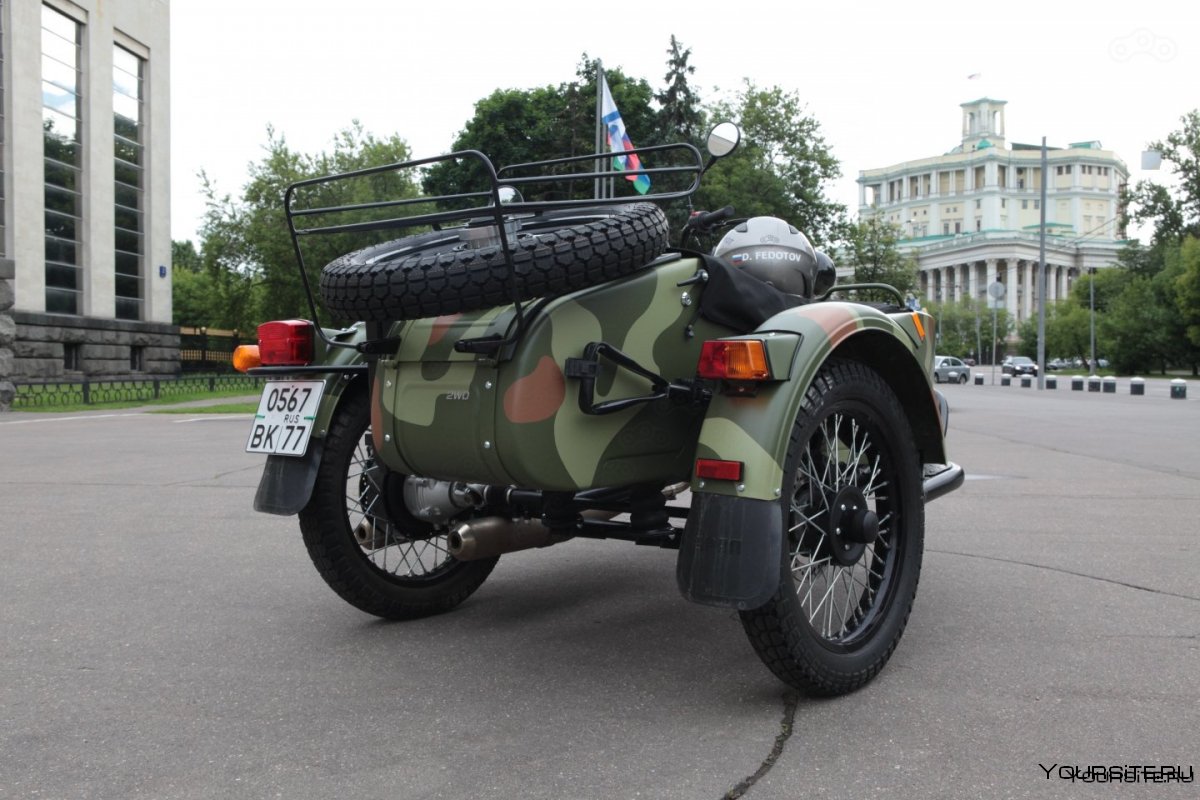 Новый Урал мотоцикл США