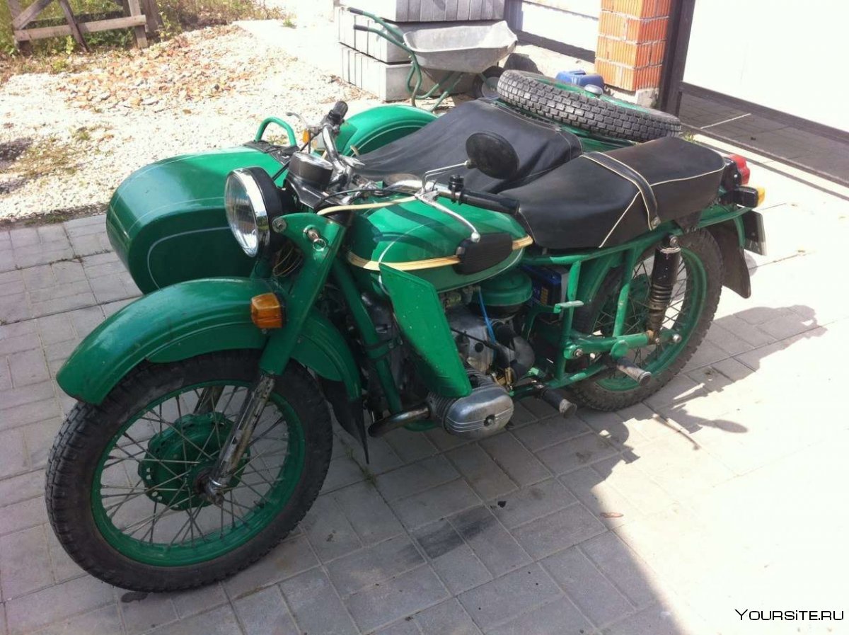 Мотоцикл Урал 60-х годов