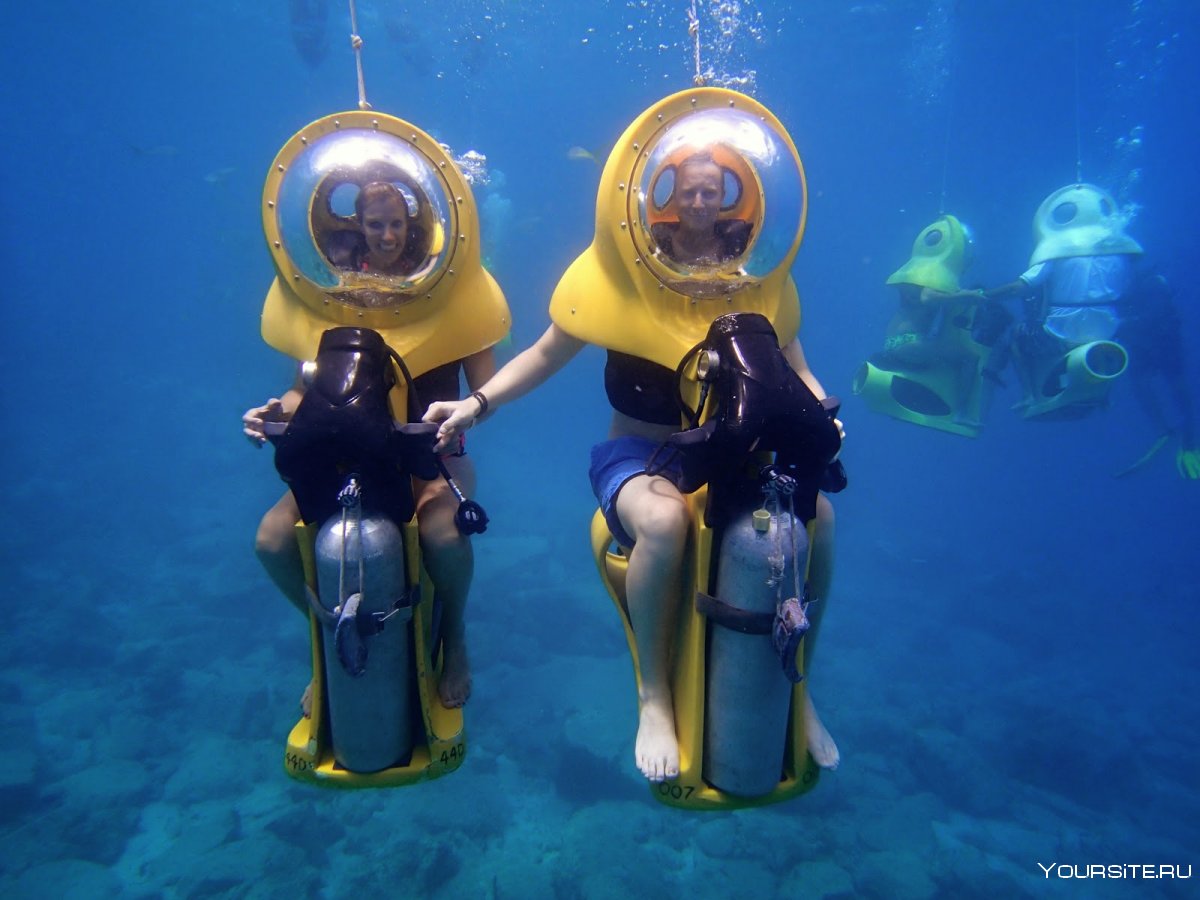 Экскурсия подводный скутер