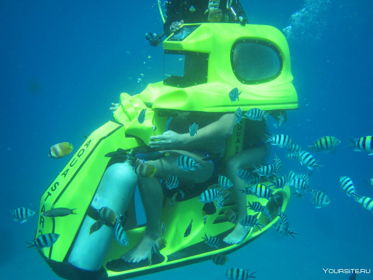 Двухместный подводный мотоцикл «Aqua Star II»