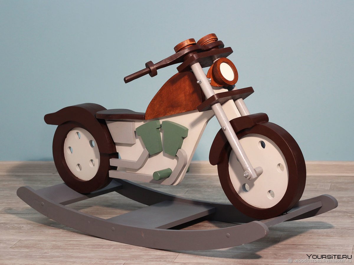 Сборная модель Wood Trick мотоцикл DMS