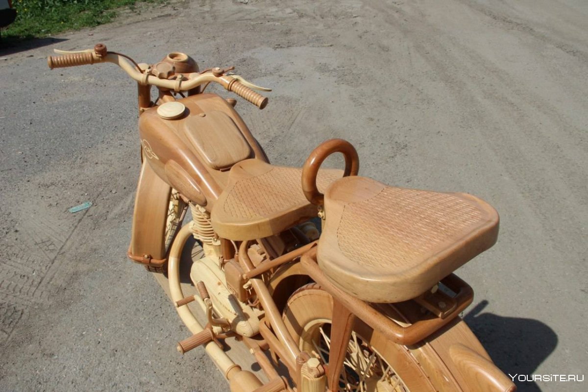 Деревянный мотоцикл своими руками