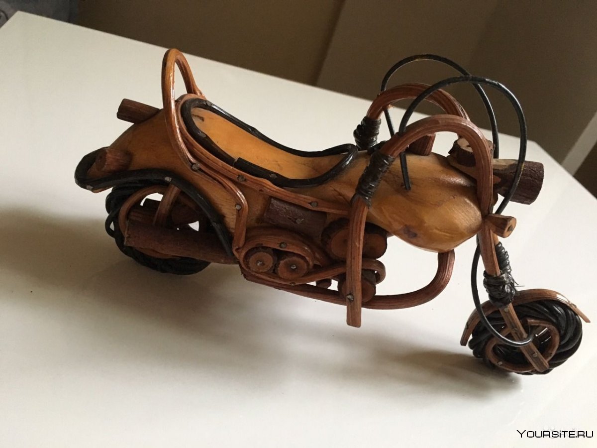 Сборная модель Wood Trick мотоцикл DMS