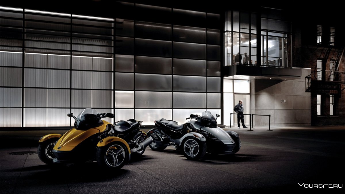 Шины на can am Spyder