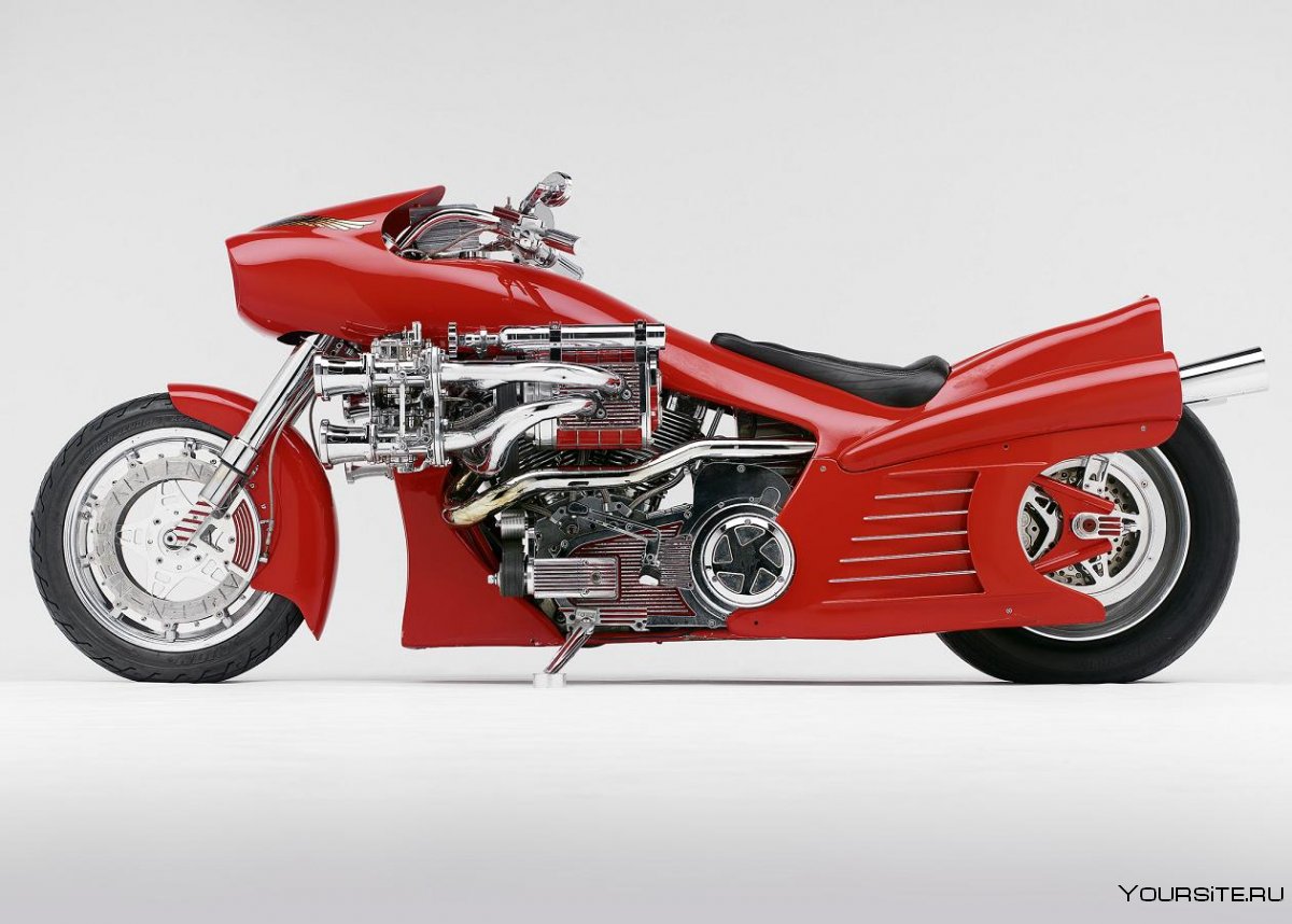 Arlen Ness Ferrari Bike