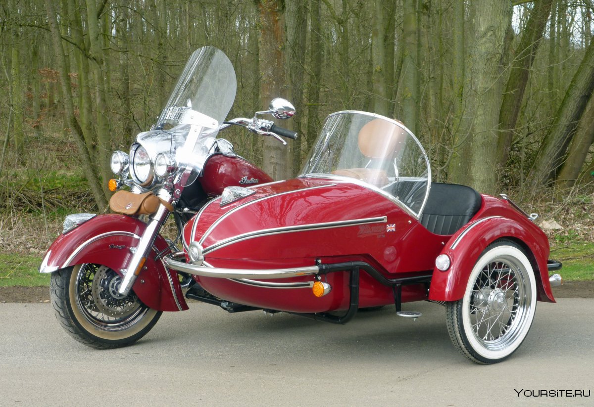 Мотоцикл с коляской Sidecar