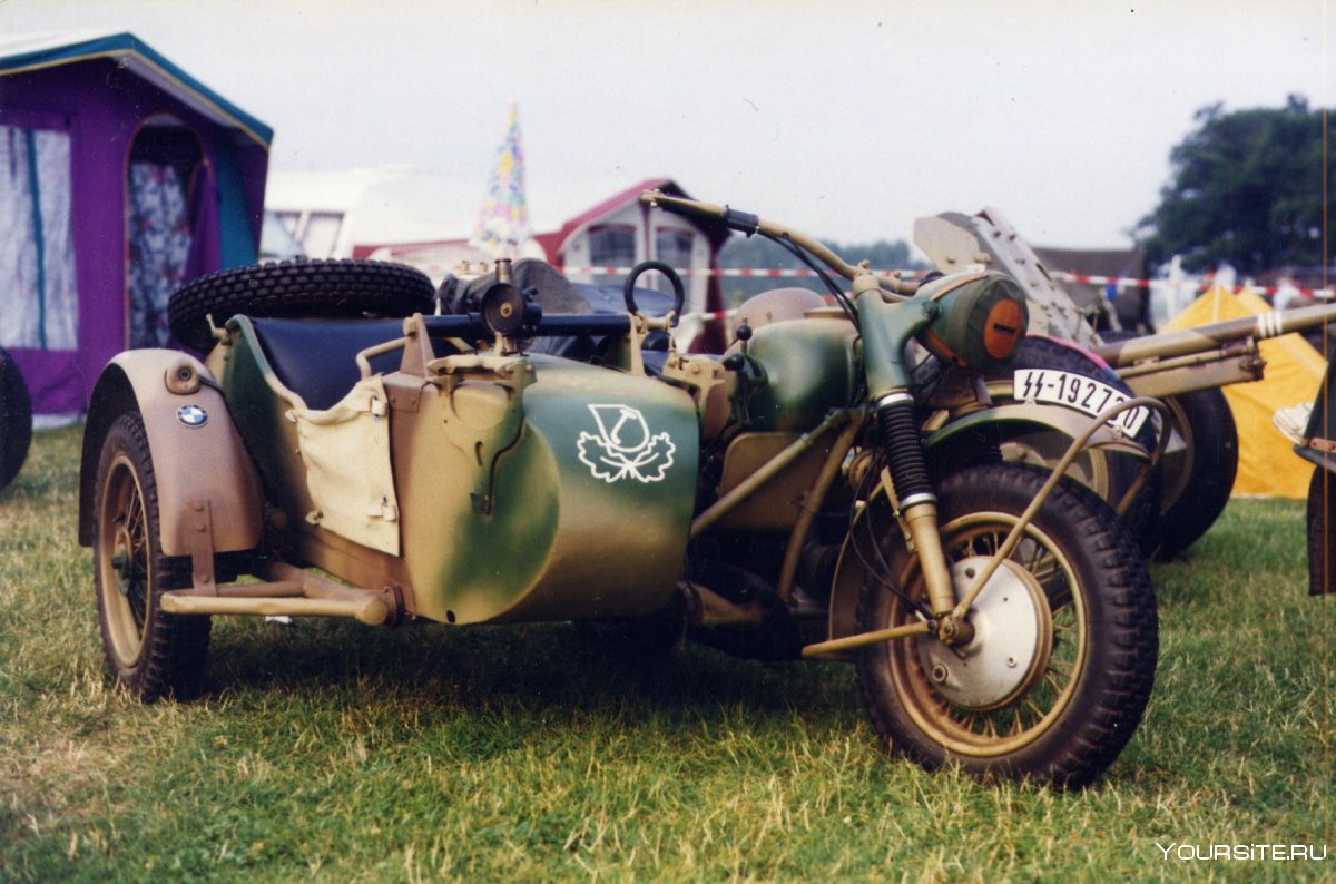 WWII BMW r75 Sidecar 750cc