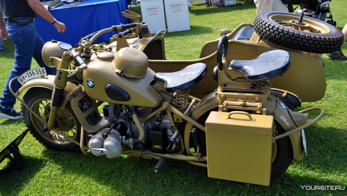 Мотоцикл вермахта BMW r75