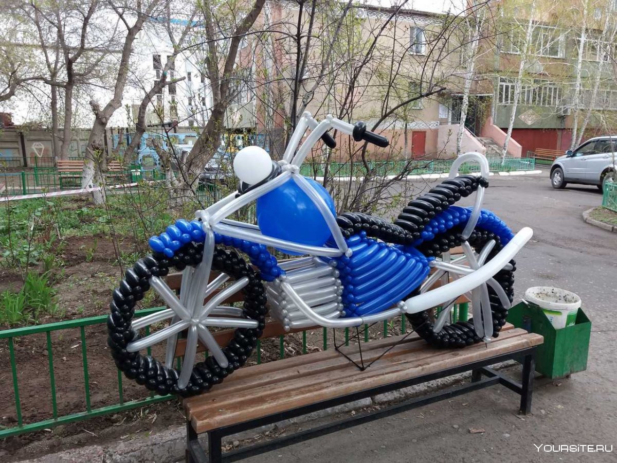 Мотоцикл из ШДМ