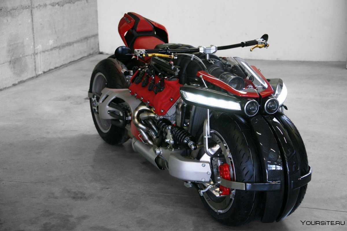 Мотоцикл Мазерати v8