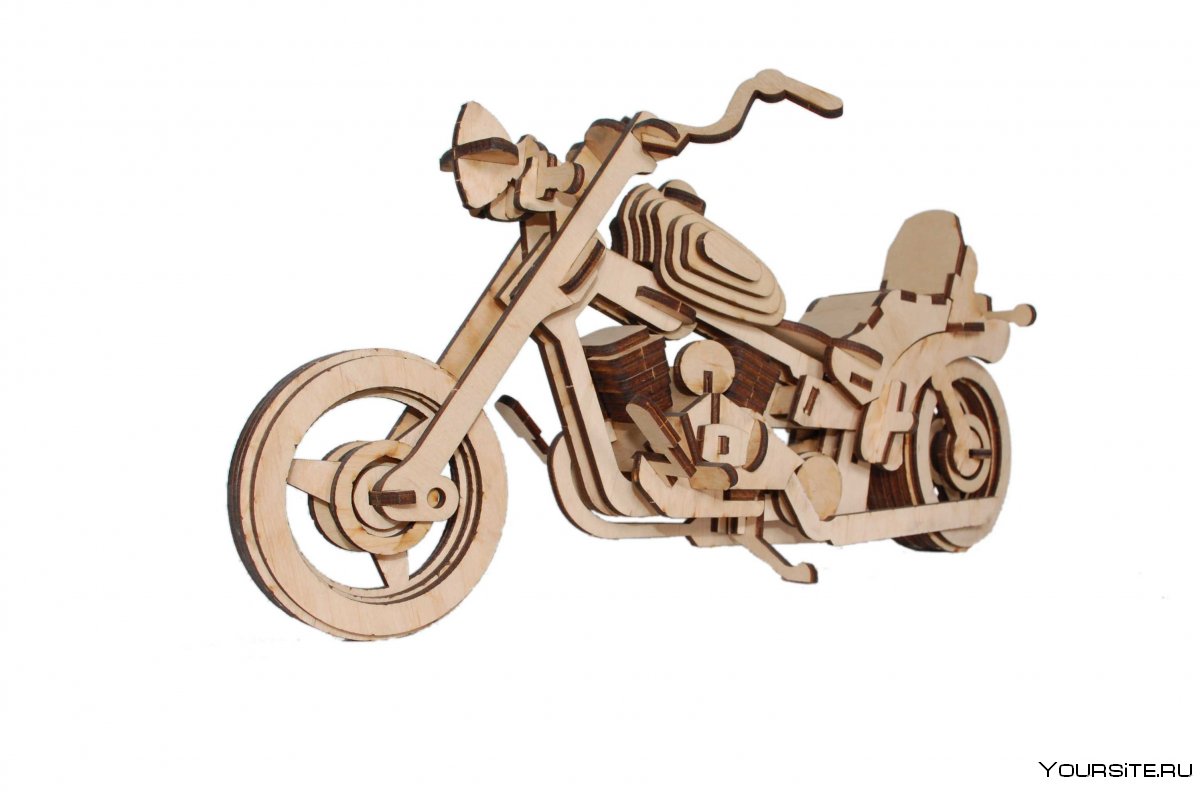 Модель мотоцикла Harley Davidson конструктор