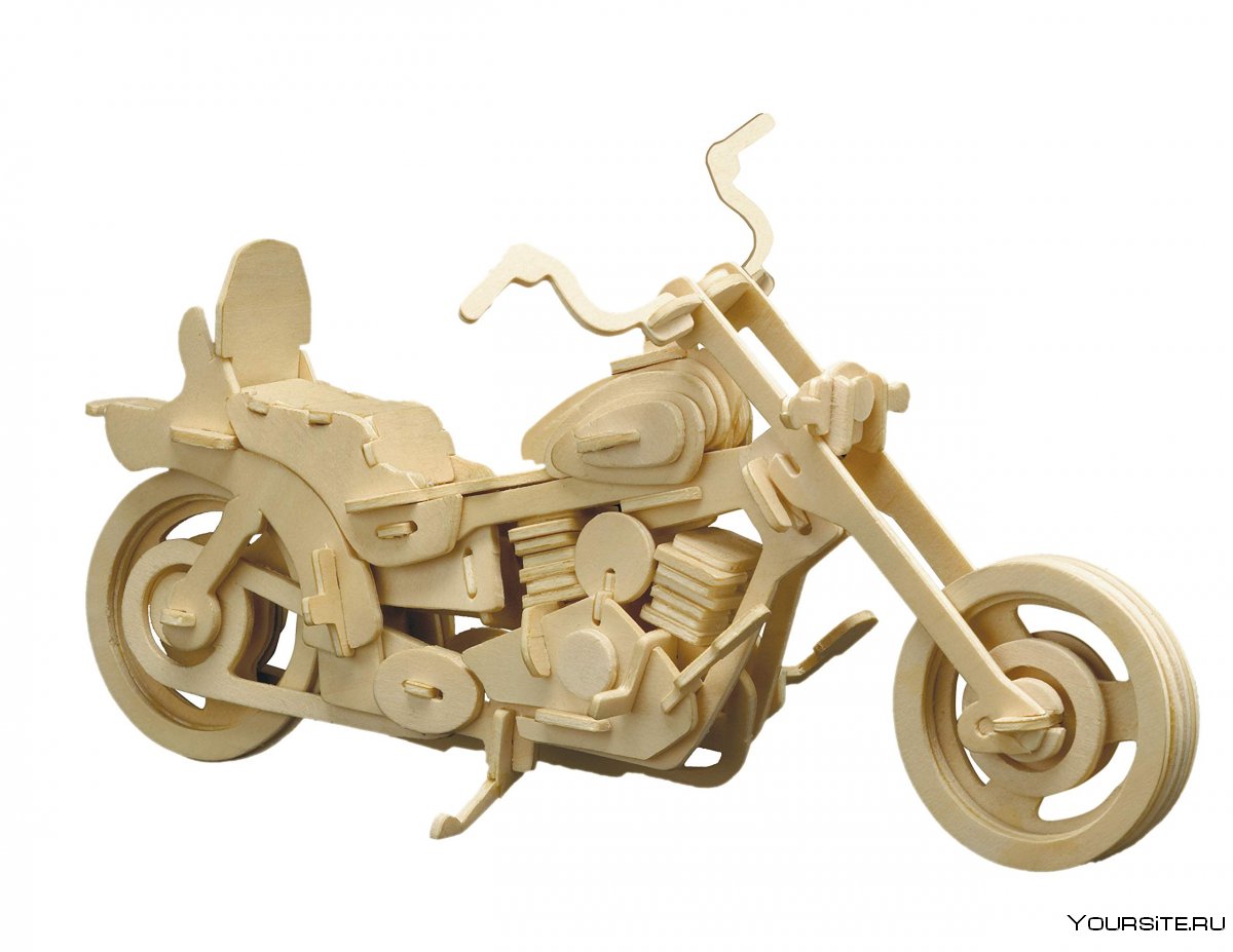 Мотоцикл из фанеры для детей