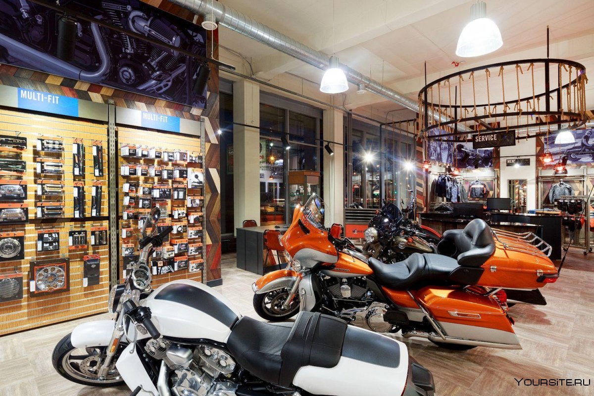 Мотосалон Harley Davidson