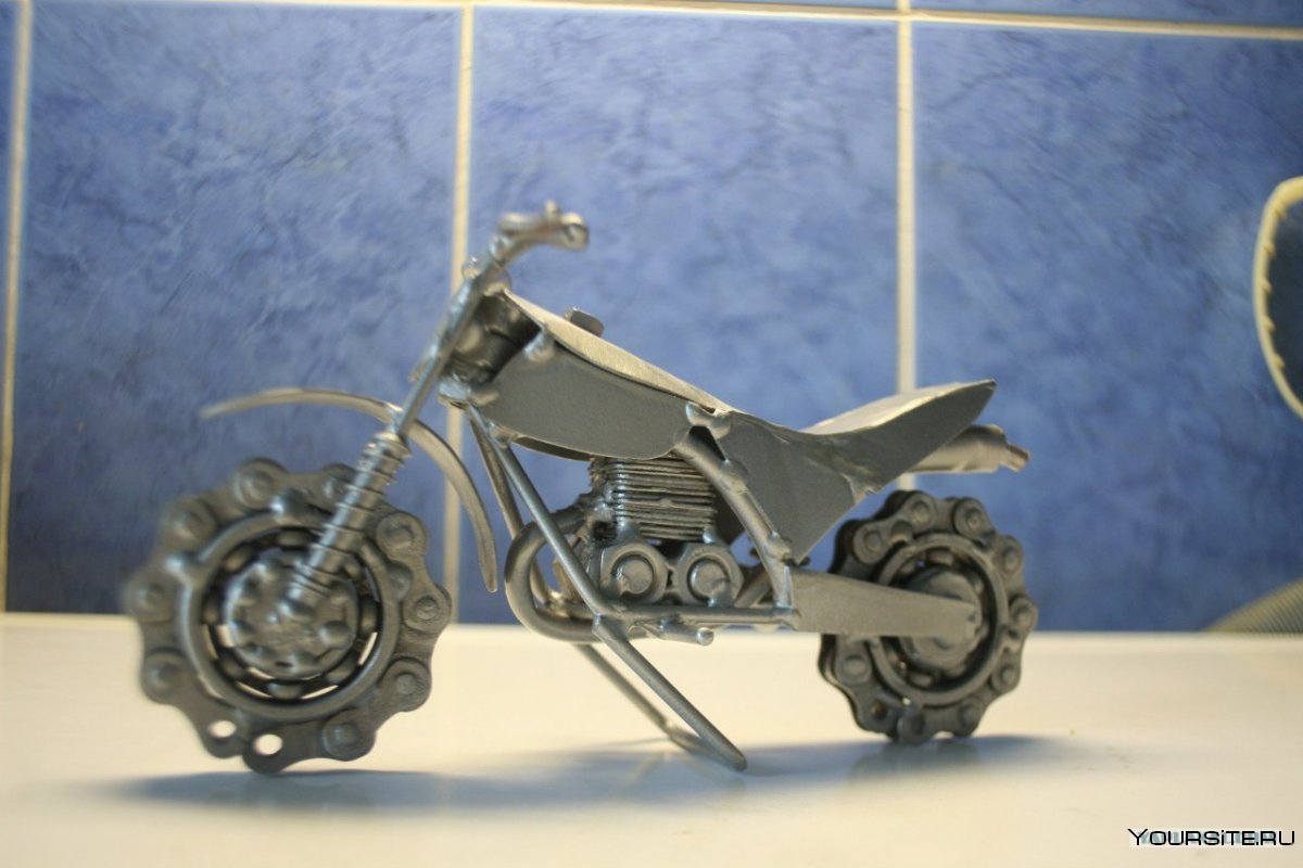 Мотоцикл из подшипников