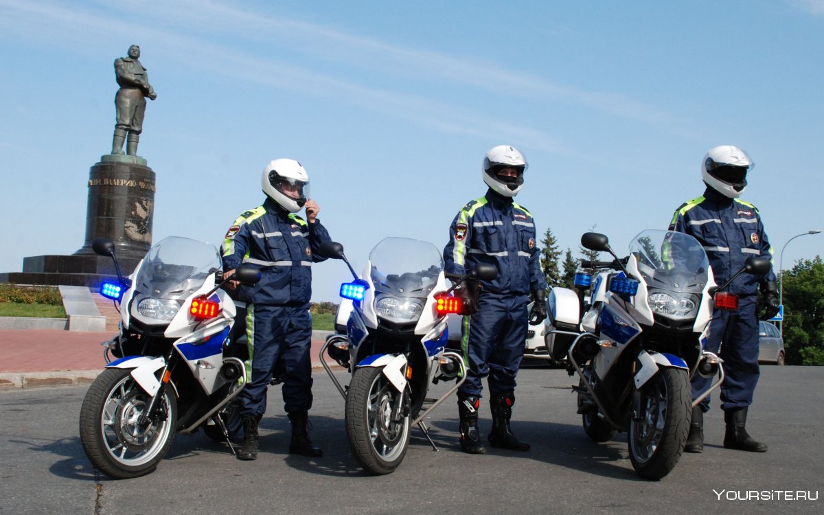 Полицейские мотоциклы Harley Davidson
