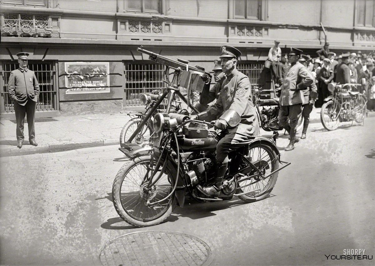 Мотоцикл Индиан модель 1910
